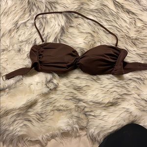 Bandeau bathing suit top